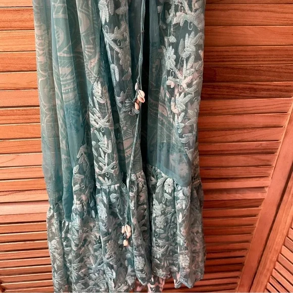 Ramy Brook Markos Sheer Jacquard Cover-Up - Picture 5 of 7